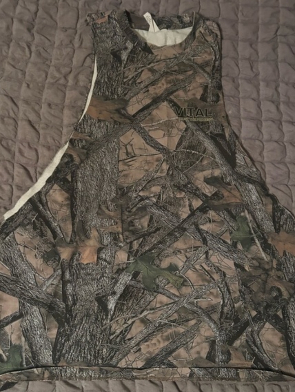 Vital Camouflage Tank Top - Realtree Style Camo